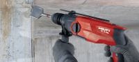 Perforateur TE 3-ML Perforateur SDS Plus (TE-C) puissant, multi-usages, avec trois modes et une poignée pistolet – avec fonction de burinage et brosses faciles à remplacer Applications 2