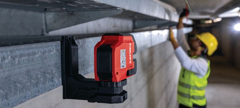 Laser ligne transversal et vertical PM 20-CG Laser combiné à faisceau vert avec 2 lignes et 4 points pour l'aplomb, le nivellement, l'alignement et l'équerrage Applications 1