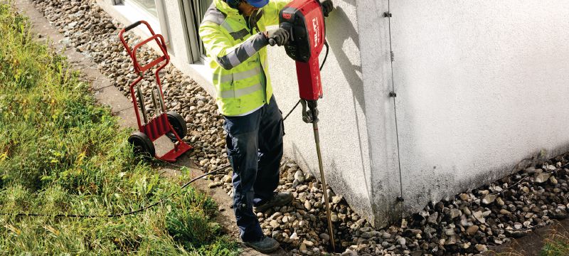 Marteau-piqueur électrique TE 3000-AVR pour démolition lourde